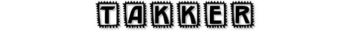 Takker font