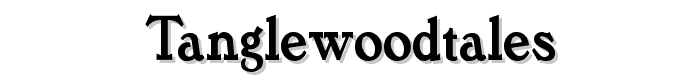 TanglewoodTales font