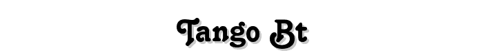 Tango%20BT font