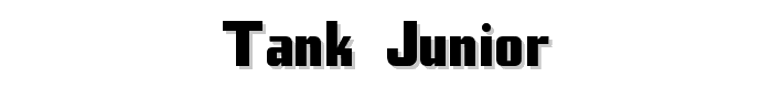 Tank%20Junior font