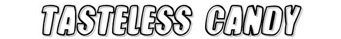 Tasteless%20Candy font