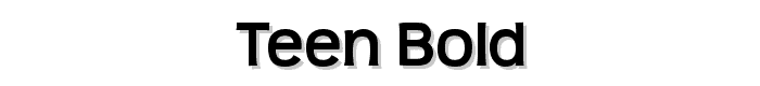 Teen%20Bold font