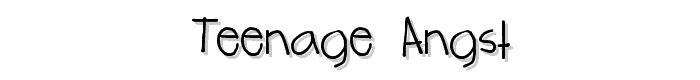 Teenage%20angst font