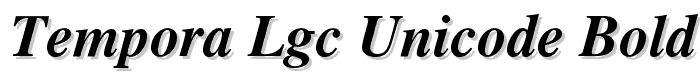 Tempora%20LGC%20Unicode%20Bold%20Italic font