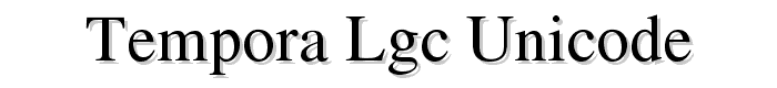 Tempora%20LGC%20Unicode font