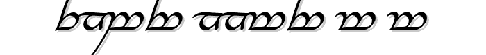 Tengwar%20Annatar%20Alt%20Italic font