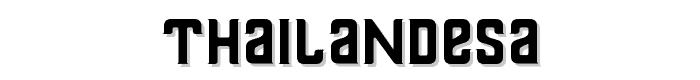 Thailandesa font