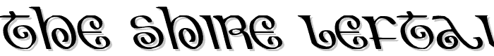 The%20Shire%20Leftalic font