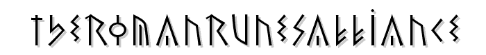 TheRomanRunesAlliance font