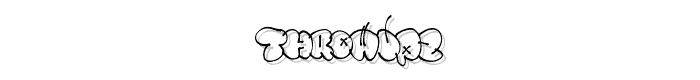 Throwupz font