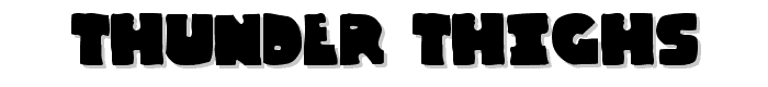 Thunder%20Thighs font