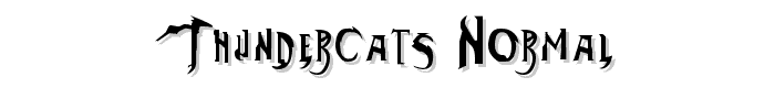 Thundercats%20Normal font