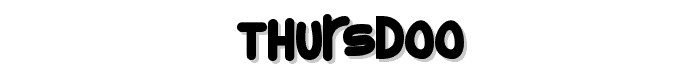 Thursdoo font