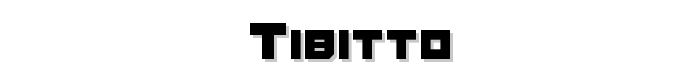 Tibitto font