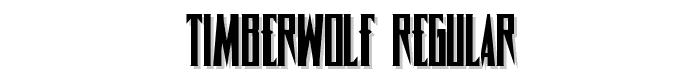 Timberwolf%20Regular font