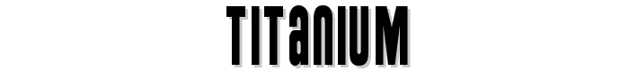 Titanium font