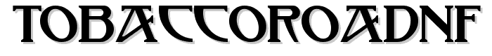 TobaccoRoadNF font