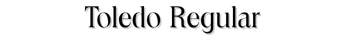 Toledo%20Regular font