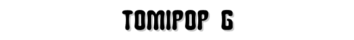 Tomipop__G font