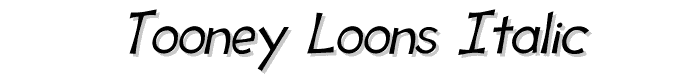 Tooney%20Loons%20Italic font