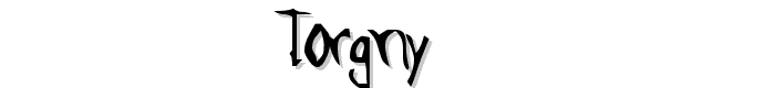 Torgny.. font