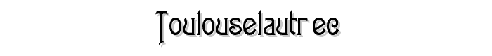 ToulouseLautrec font