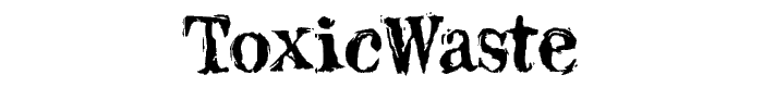 ToxicWaste font