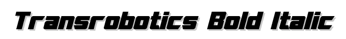 TransRobotics%20Bold%20Italic font