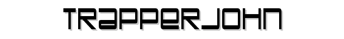 TrapperJohn font