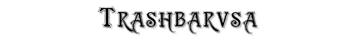 TrashBarusa font