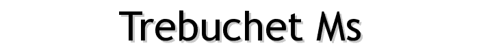 Trebuchet%20MS font