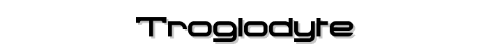 Troglodyte font