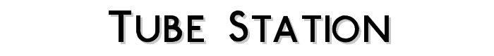 Tube%20Station font