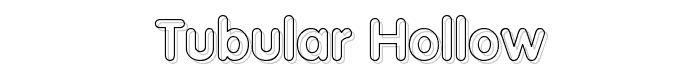 Tubular%20Hollow font