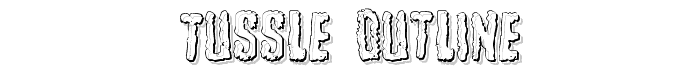 Tussle%20Outline font