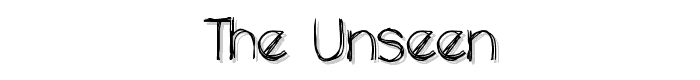 the%20unseen font