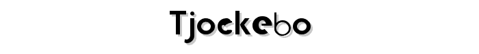 tjockebo font