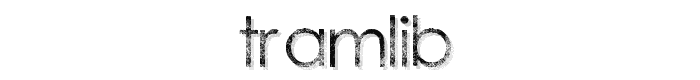 tramlib font