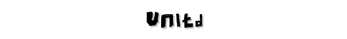 UNLtd font