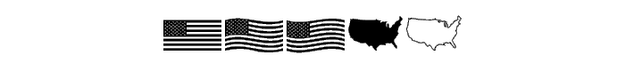 US%20Flag font