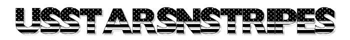 USStarsNStripes font