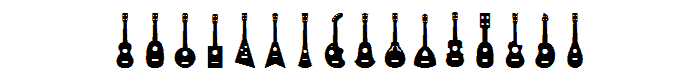 Ukulele font