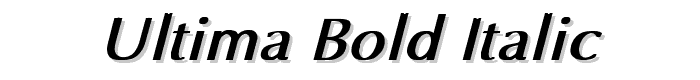 Ultima%20Bold%20Italic font