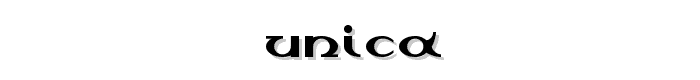 Unica font