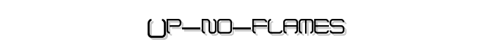 Up%20No%20Flames font