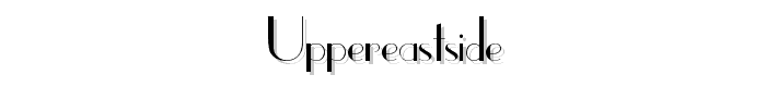 UpperEastSide font