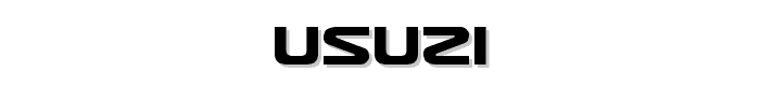 Usuzi font