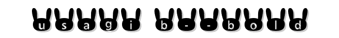 usagi_b%20Bold font