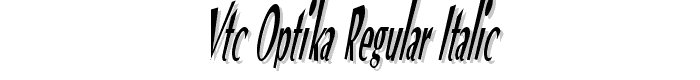 VTC%20Optika%20Regular%20Italic font