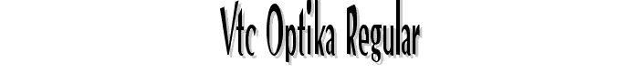 VTC%20Optika%20Regular font